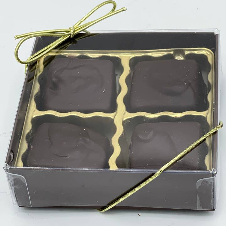 Chokoladeovertrukne karameller for engroshandel hos Nikko's Chocolates