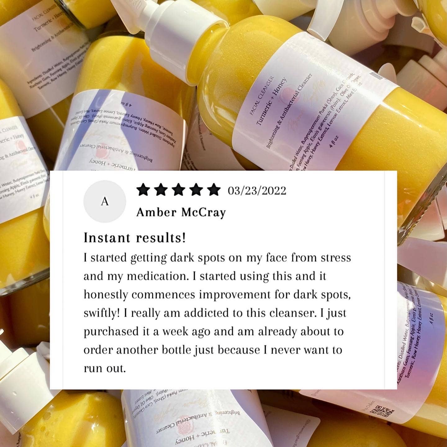 Brown Sugher Bodycare Essentials, LLC. – wholesale Facial cleanser – Turmeric + Honey Facial Cleanser1