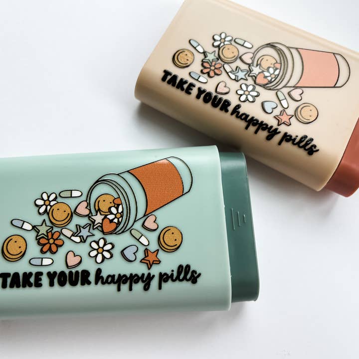 Boho + Babe - Venta al por mayor Pastillero - Llévate tu envase de Happy Pills