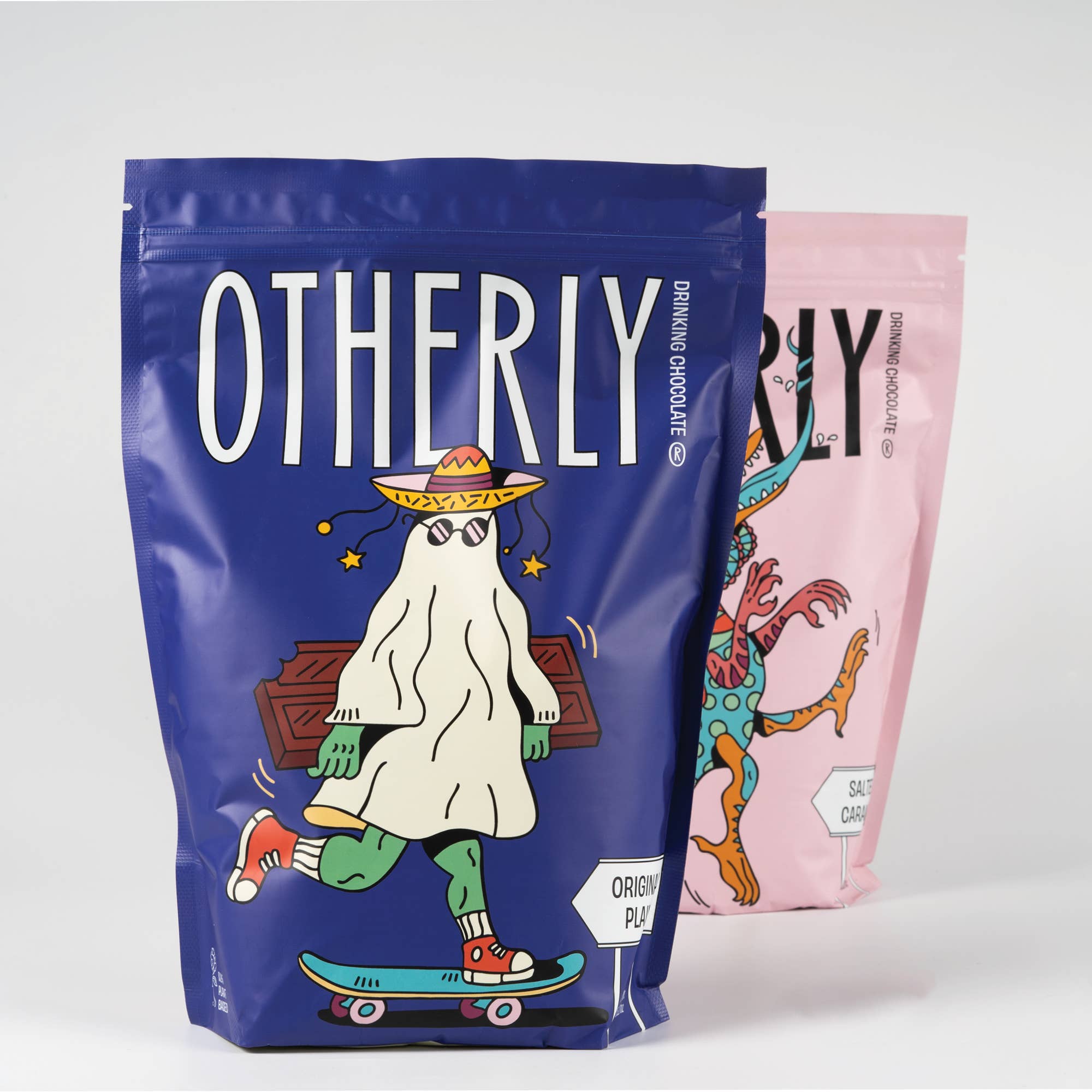 OTHERLY: OATM*LK CHOCOLATE [No duties when shipping to US!] - Wholesale Hot cocoa mix/kit - Original Plain Drinking Chocolate // Vegan // 1KG2