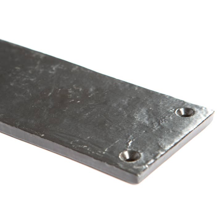 Rinkit Ltd – Engroshandel Knap/træk – Rustik Dør Skub Plade - W65mm x H295mm - Sort