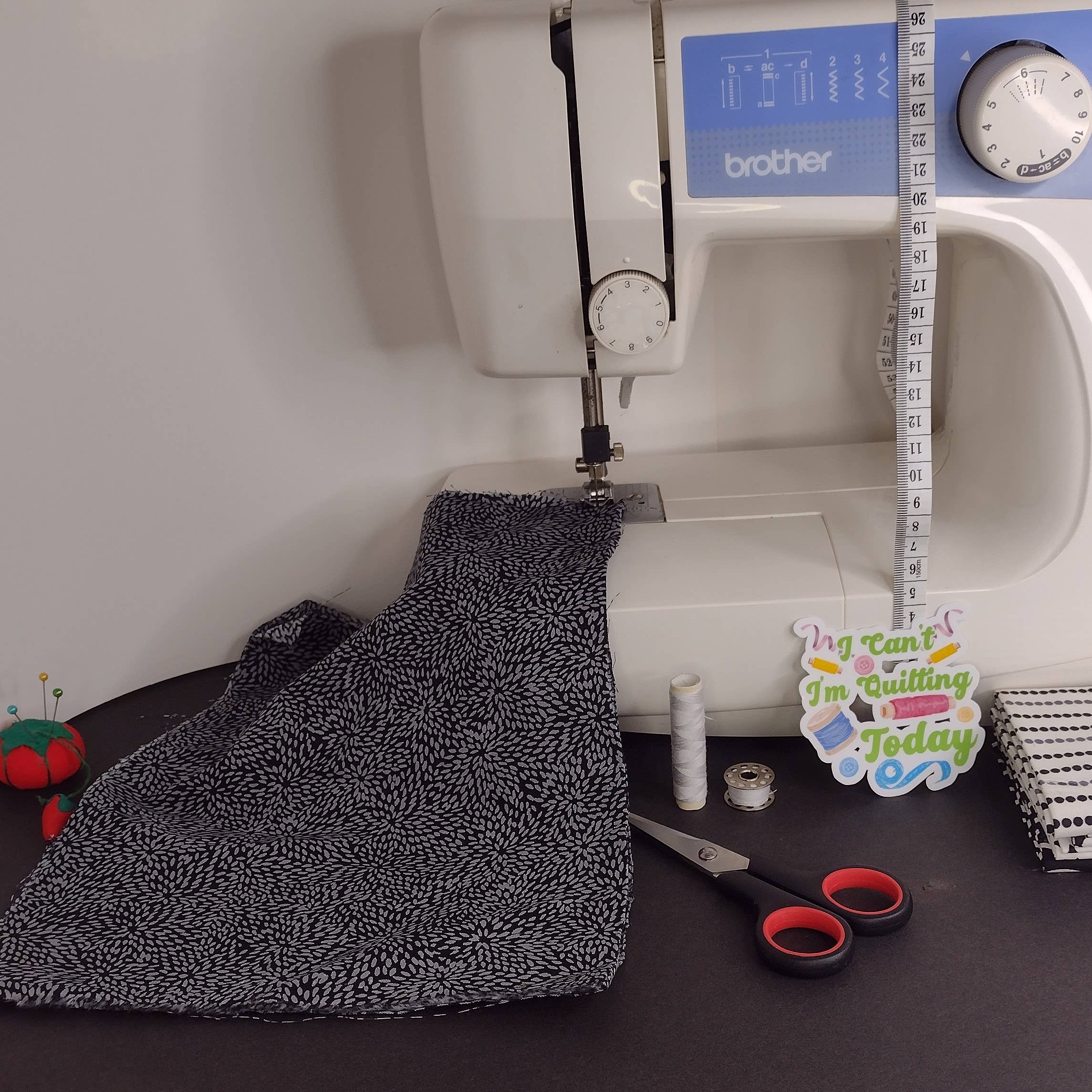 Dancing Dolphin Crafts – wholesale Sticker – I Can’t I’m Quilting Today - Quilting Sticker - Sewing Decal7