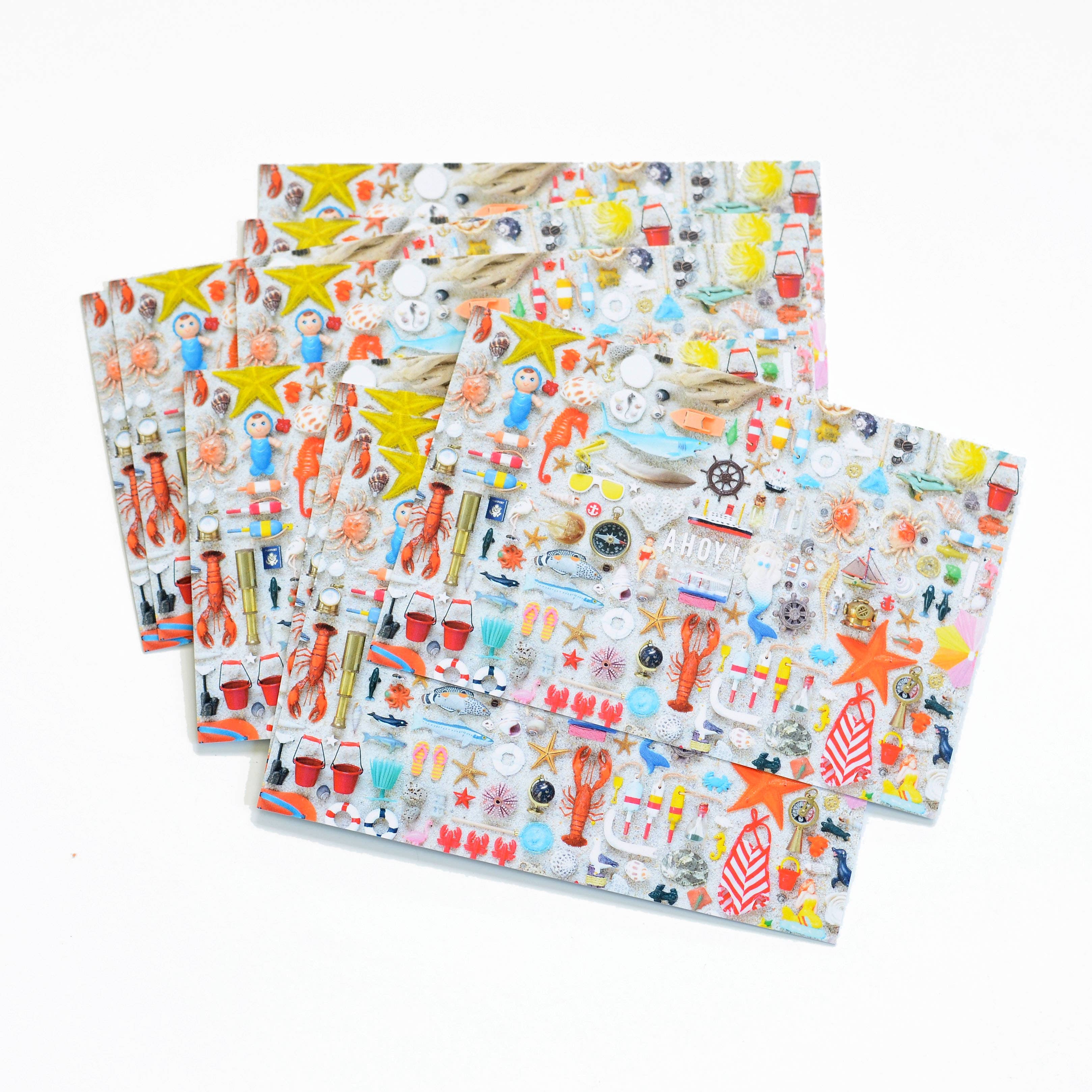 Imaginary Animal - Vente Carte de vœux classique - Carte de vœux ou carte postale Tiny Things Ahoy Collection5