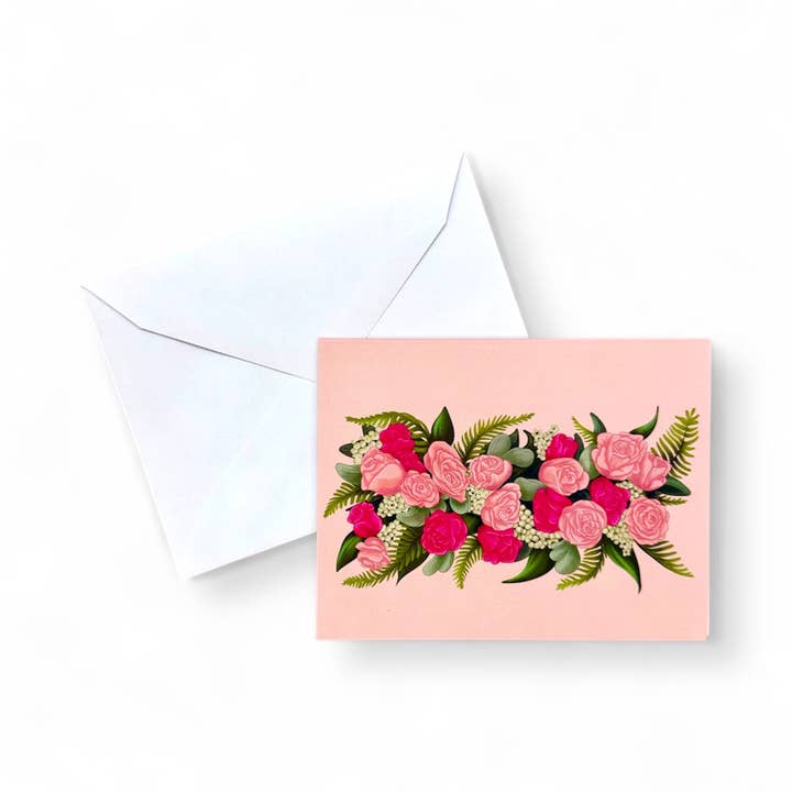 LEI PO'O LOKELANI GREETING CARD for wholesale by Homegrown