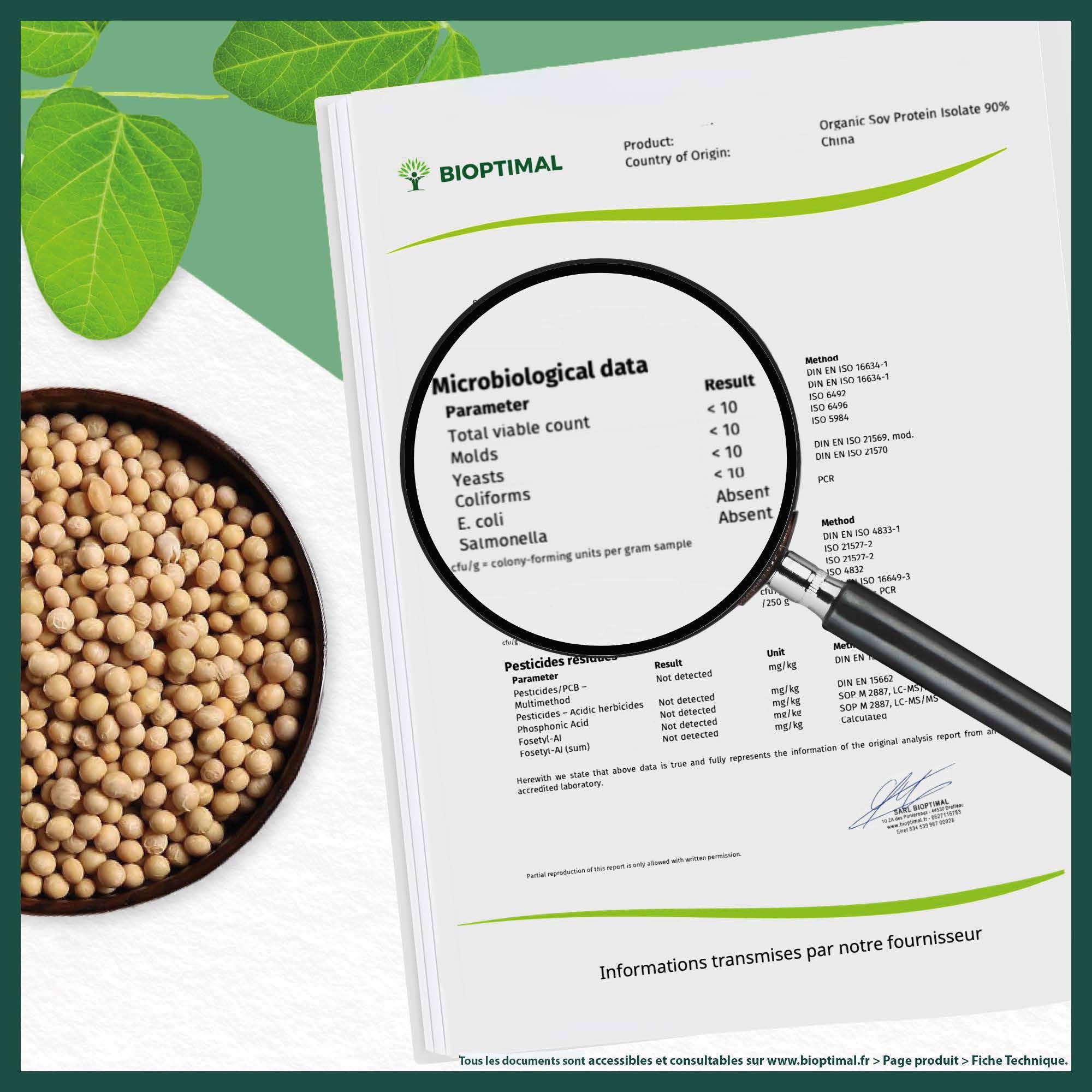 Bioptimal – wholesale Protein-/superfoodpulver – Ekologiskt sojaproteinpulver från Bioptimal12