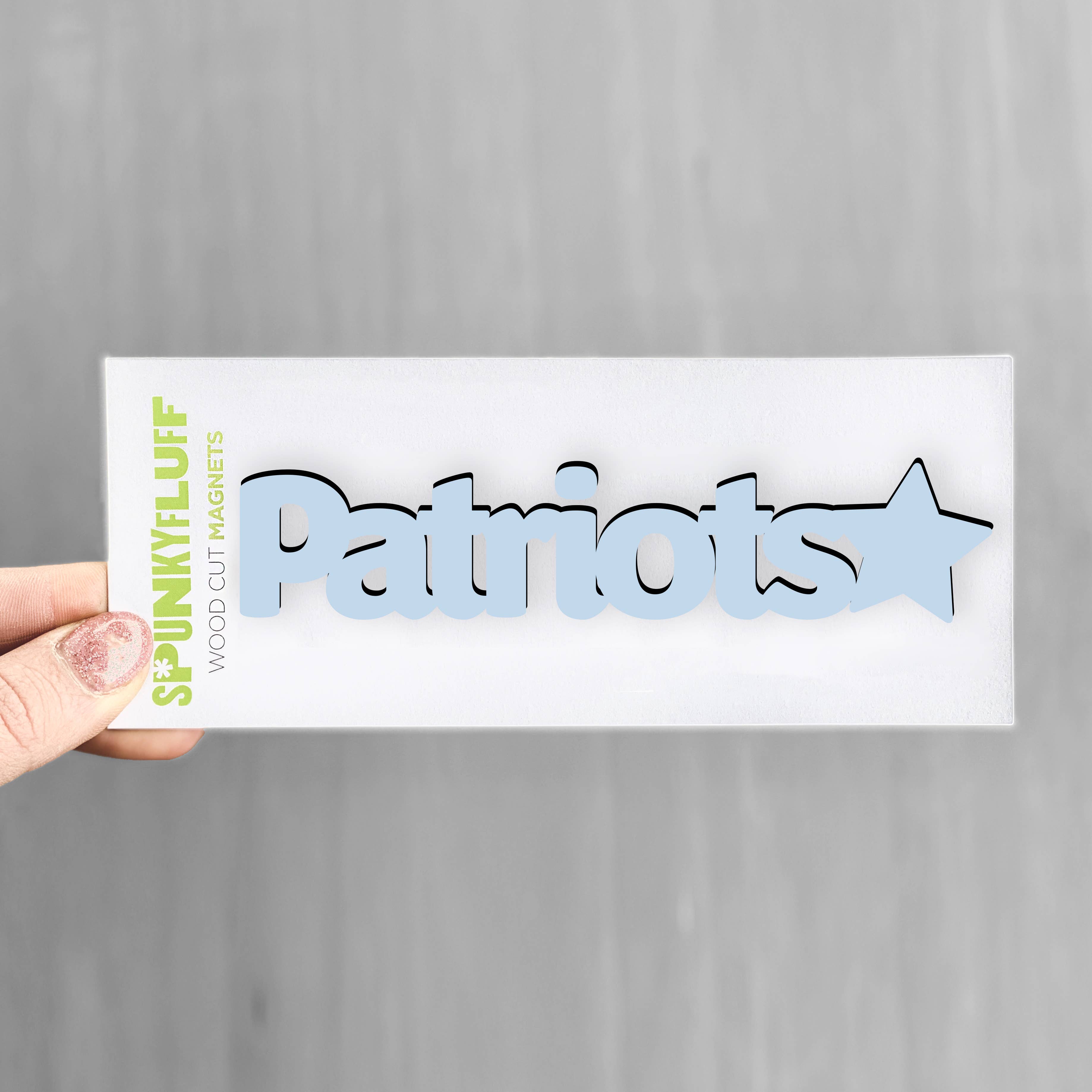 Spunky Fluff - Wholesale Magnet - Custom Tiny Word Magnets, Personalizable Wood Magnets25