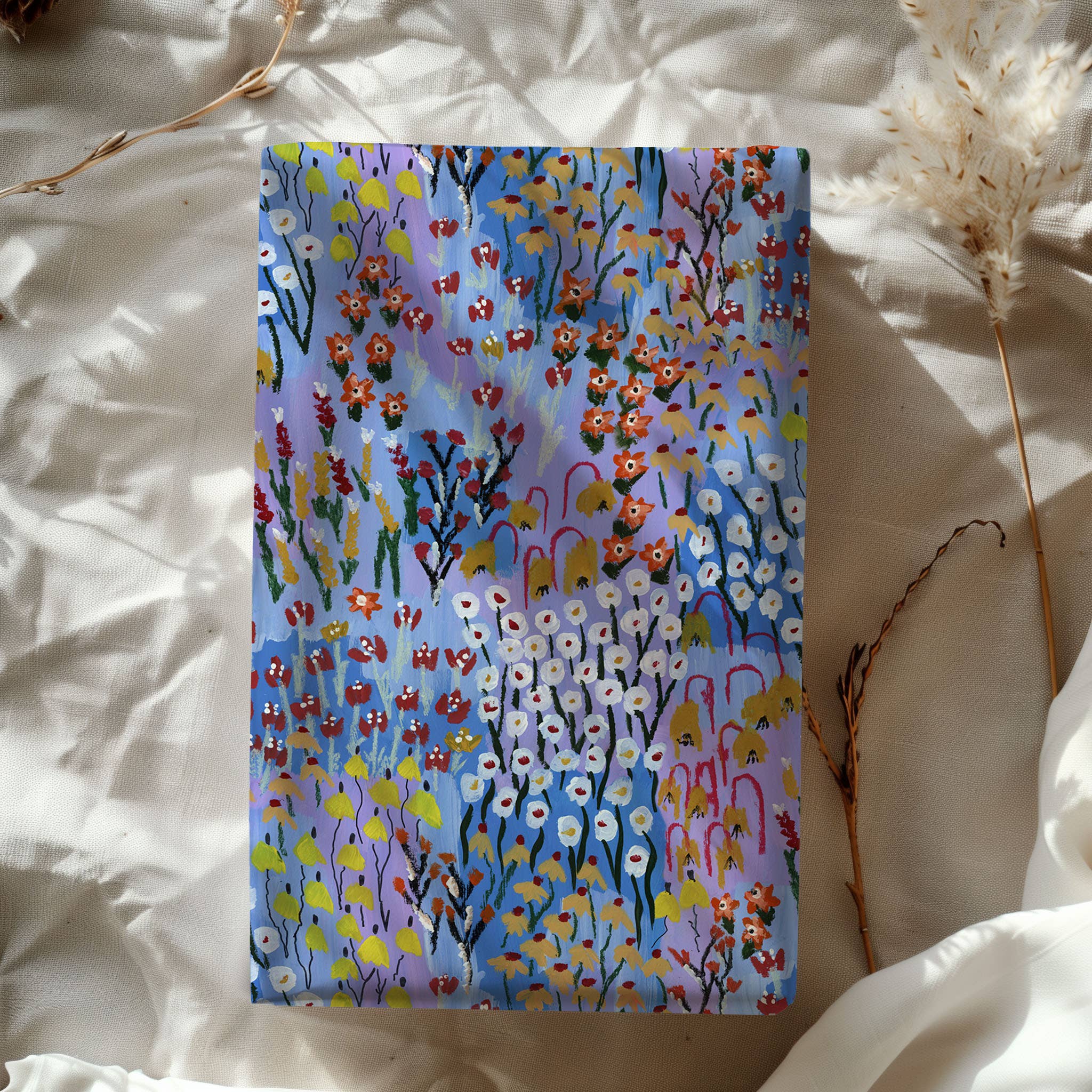 Rebecca Joy Ltd - Wholesale Inpakpapier - Handgeschilderde Bloementuin | Enkel Vel Inpakpapier1