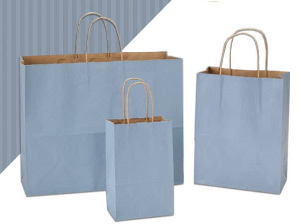 Nashville Wraps - Wholesale Gift Bag - Recycled Shadow Stripe Kraft Paper Retail Shopping Bags19
