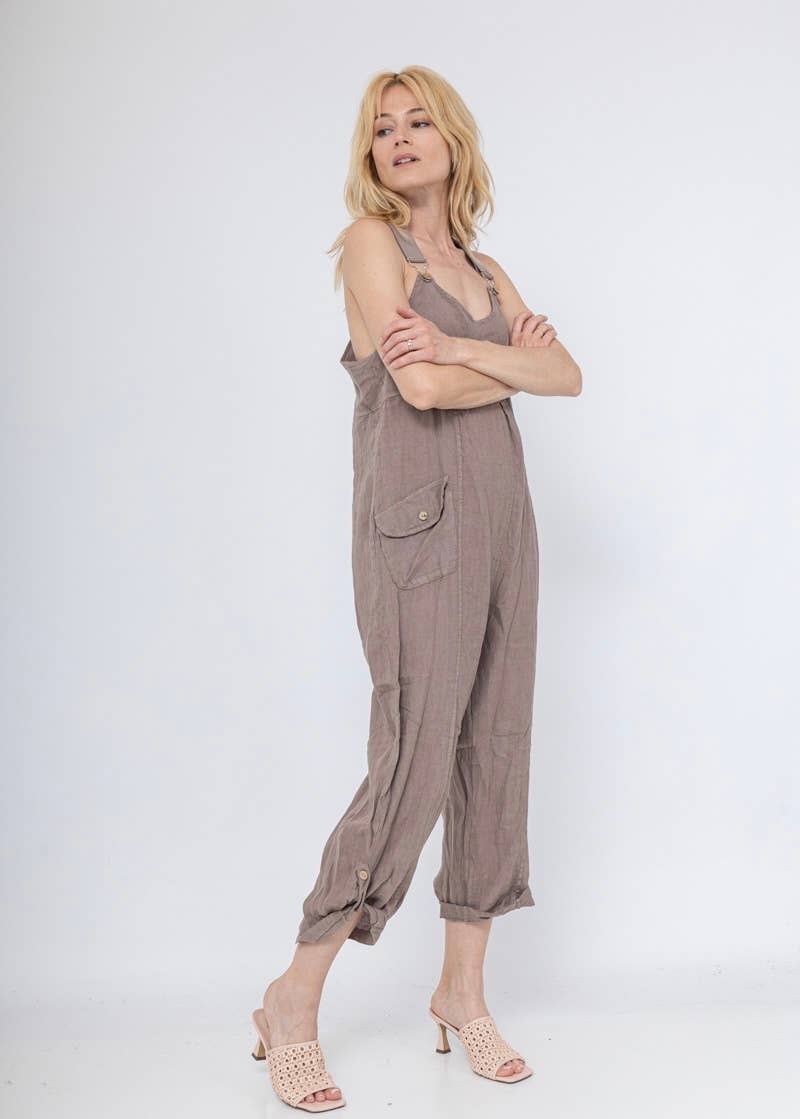 LINEN & COTTON HOUSE - Wholesale Overalls – Women's - 05400 OVERALLS IN LINEN9