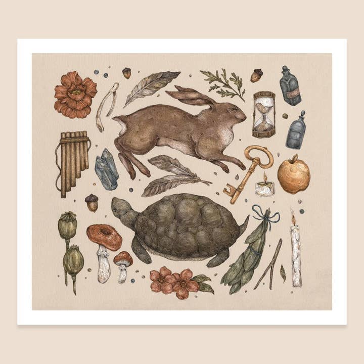 Impresión de mito de 10.5" x 9» para venta al por mayor de Jessica Roux Illustration