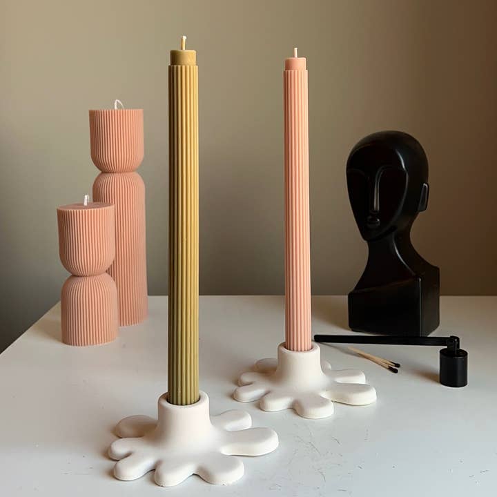 Blob Candlestick Holder for wholesale by Estelle Studio