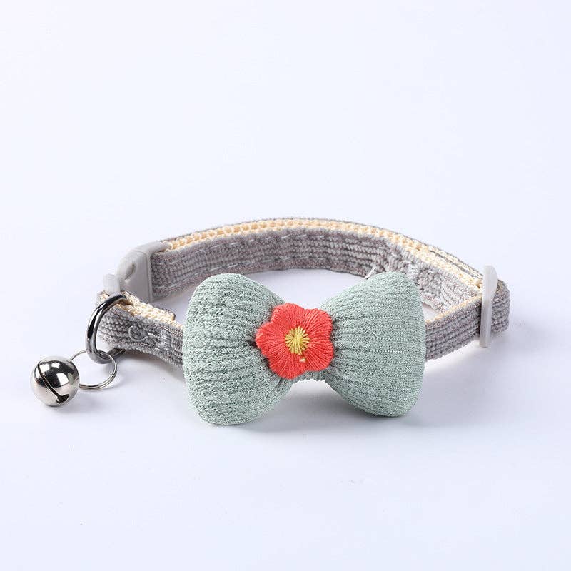 Cheerhunting - Wholesale Pet Collar - Cat - Mokka - Adjustable Cat Collar Bowtie0
