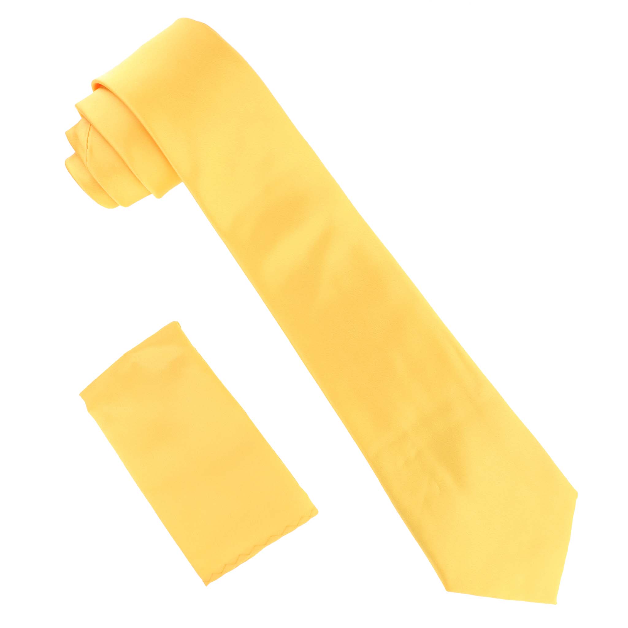 Dubal Brothers – wholesale Slipsar – Herr – Vittorio Farina Solid Satin slips & Pocket Square av Classy Manschettknappar50