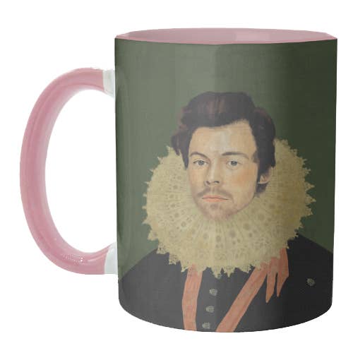 ART WOW - Vente Tasse à café - Tasses 'Harry Renaissance Portrait'