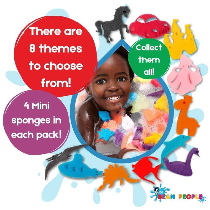 Baby Republic – wholesale Bath toy – Baby – Bath Beans CDU Display with 128 Bath Beans RRP £2.99 each7