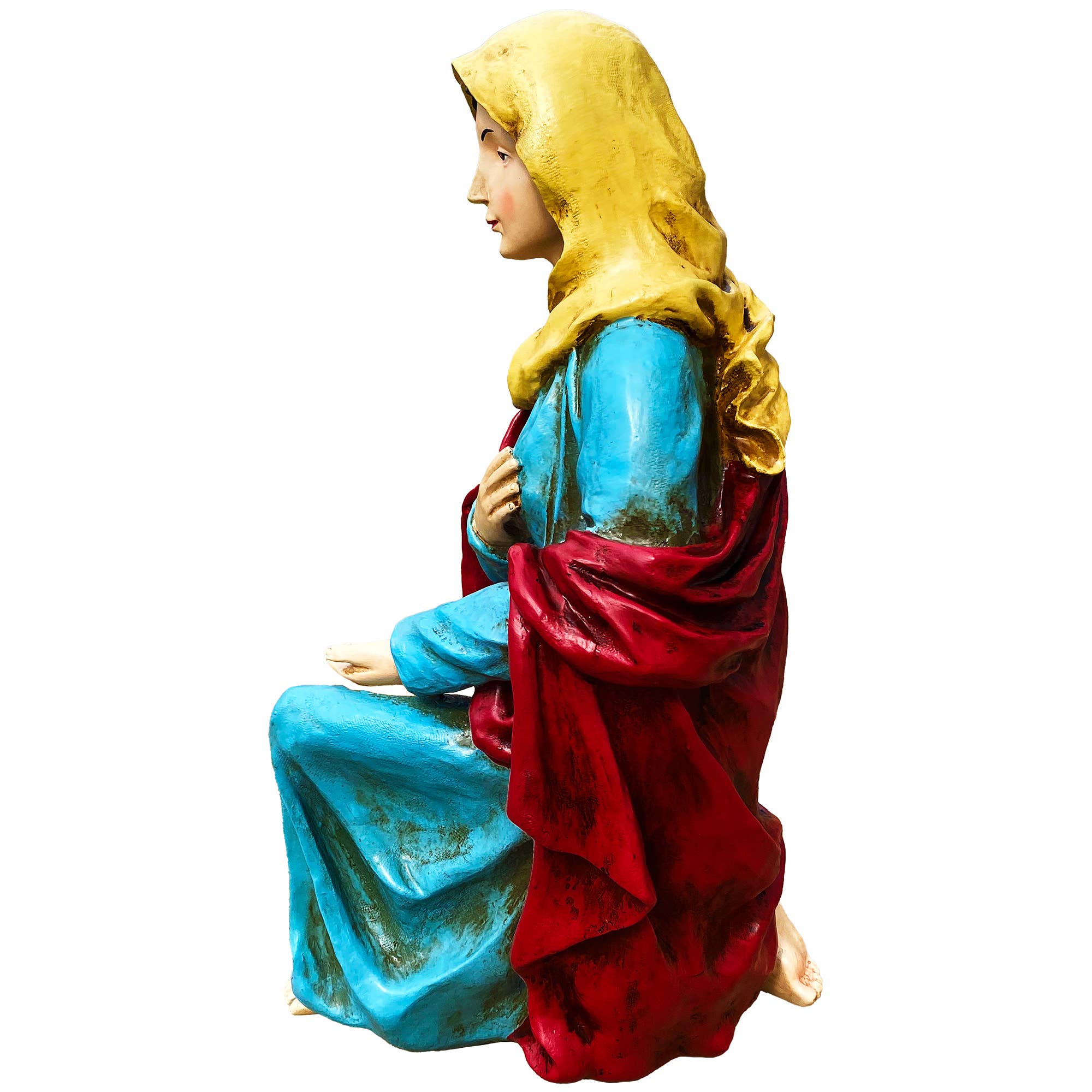 Santa’s Workshop Inc. - Wholesale Nativity Scene Decor - 12 Piece Outdoor Nativity Set with Solid Wood Creche7