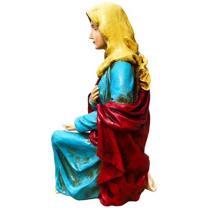 Santa’s Workshop Inc. - Wholesale Nativity Scene Decor - 12 Piece Outdoor Nativity Set with Solid Wood Creche7