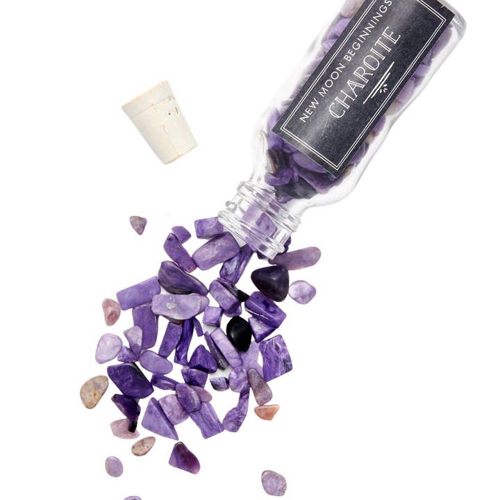 New Moon Beginnings - Wholesale Spiritual Stone/Crystal - Natural Gemstone Chips in a Bottle -70 stone types available31