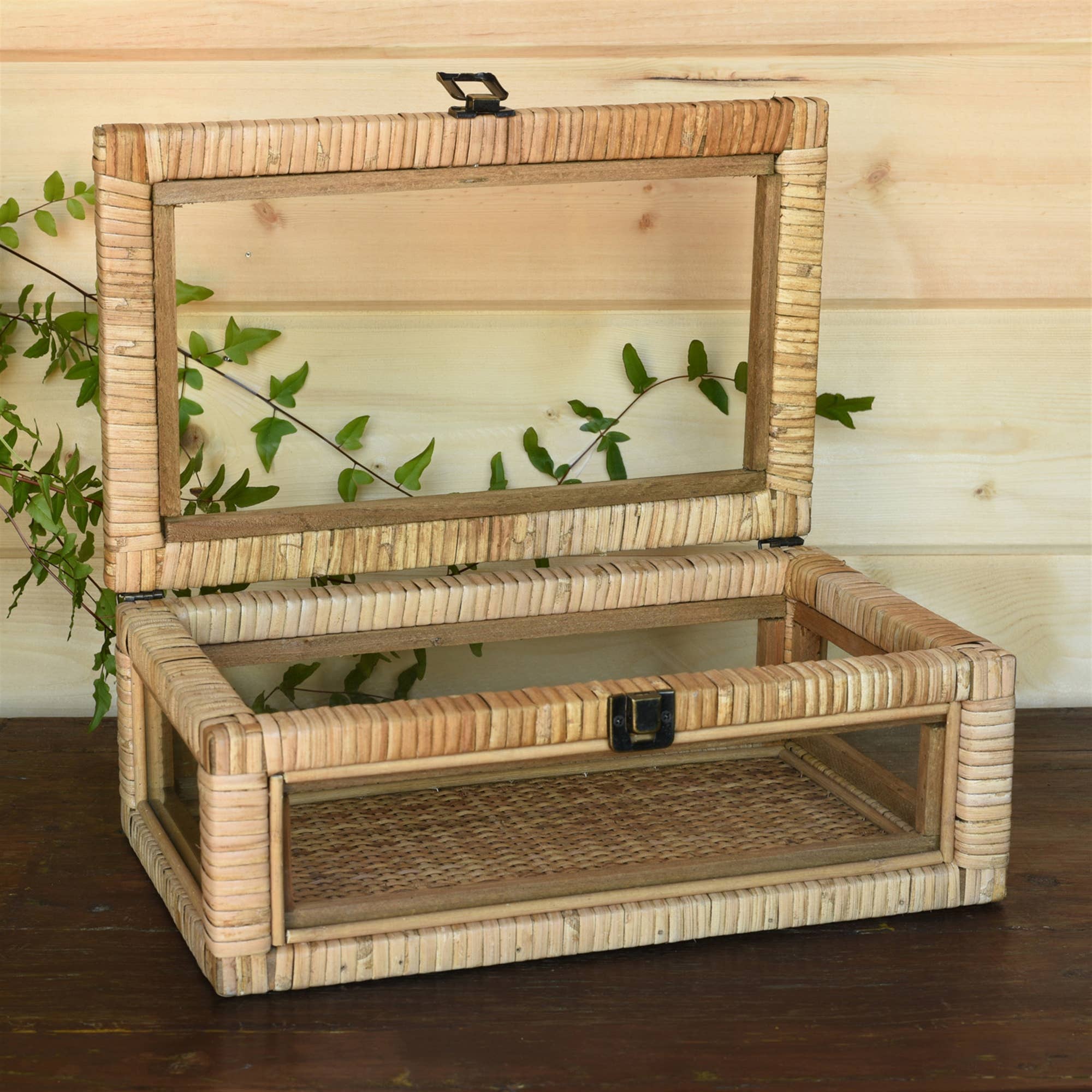 HomArt - Wholesale Decorative Box - Cayman Case, Rattan - Rectangle - Natural4