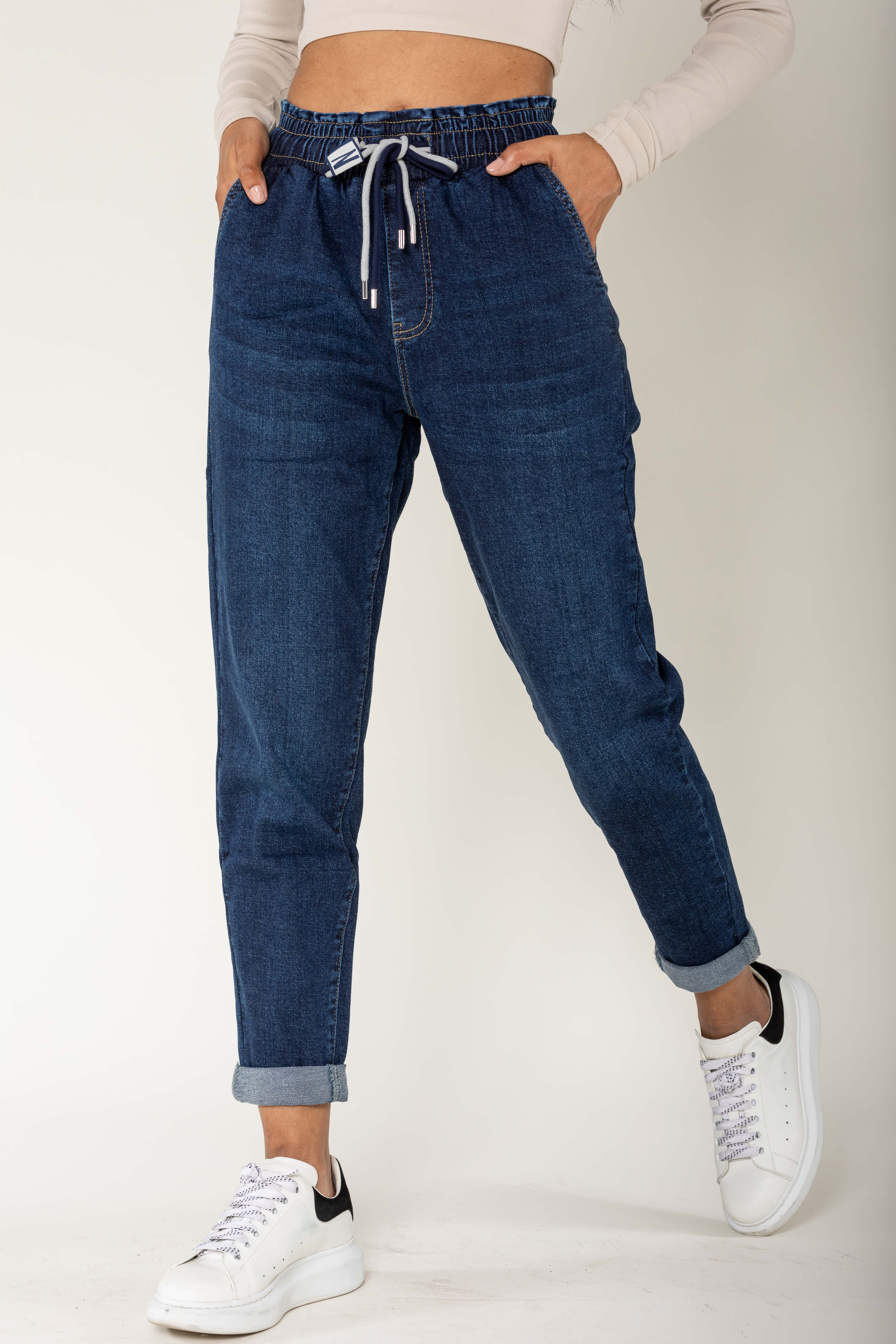 Nina Carter - Wholesale Pants - Women's - Panta jogg leopard elastic waist with drawstring P50033