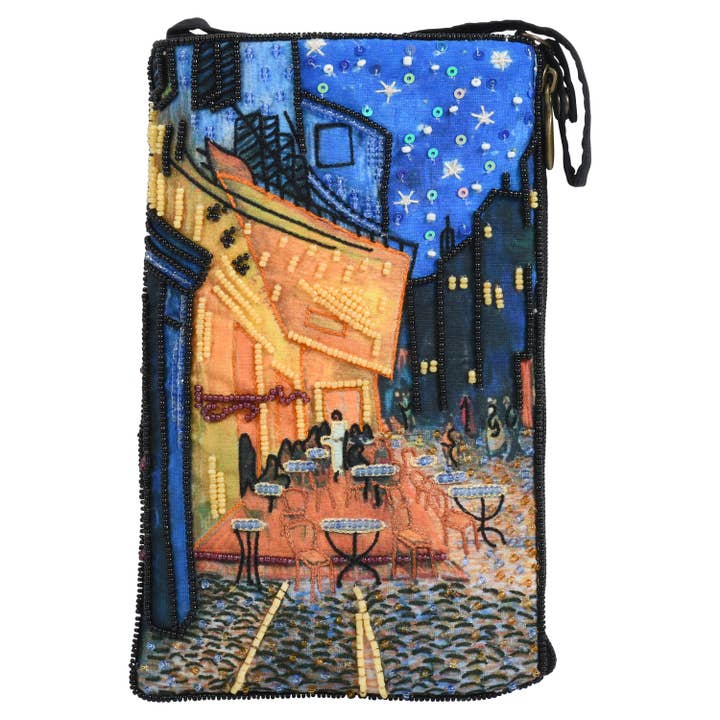 Club Bag Van Gogh Cafe / Crossbody Bag for wholesale by Bamboo Trading Company