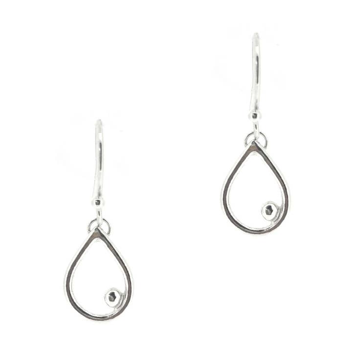 Pendientes colgantes Iris plata para venta al por mayor de Mijoux Creations