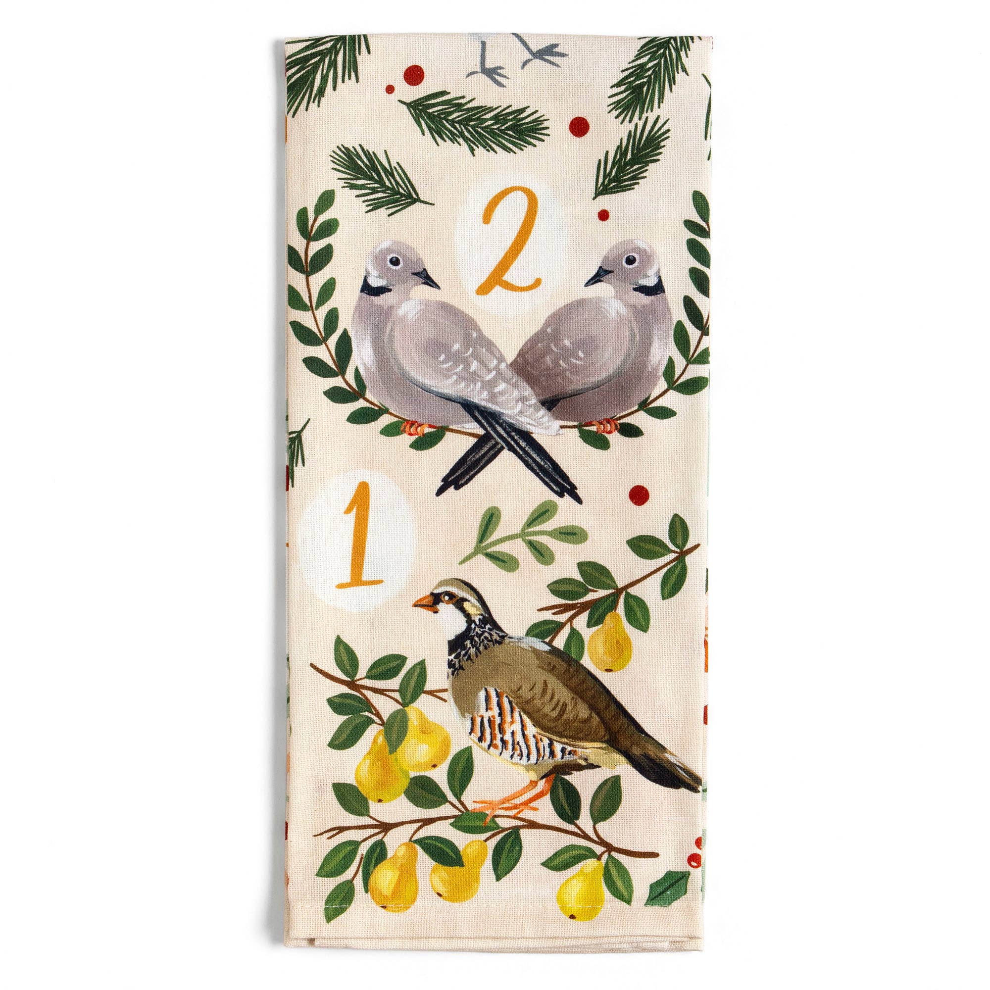 1canoe2 | One Canoe Two Paper Co. - Wholesale Tea Towel - 12 Days Of Christmas Kitchen Towel4
