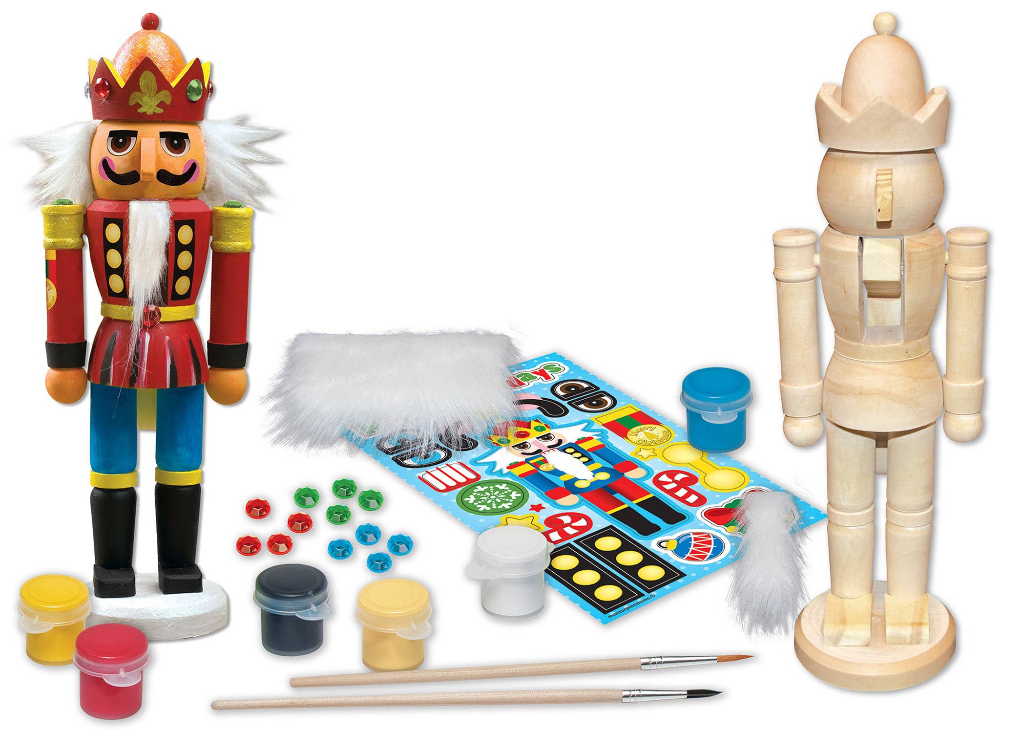 Masterpieces Puzzles - Wholesale DIY Craft Kit - Kids - Nutcracker Prince Wood Paint Set1