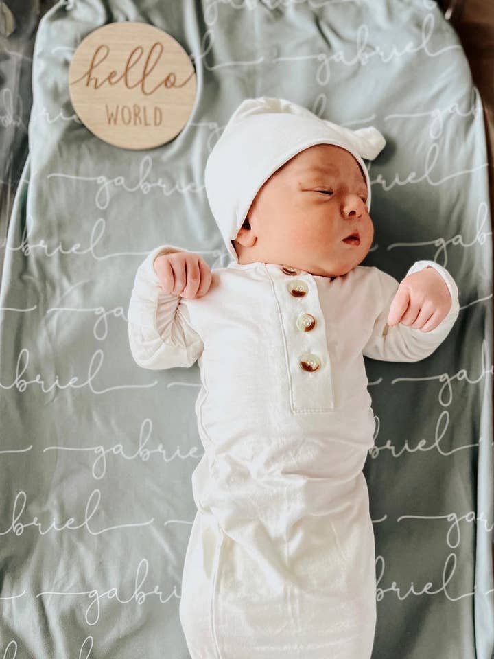 Stroller Society - Vente Ensemble gigoteuse – bébé - Vêtements pour nouveau-nés - Ensembles de robe et chapeau pour bébé - Vêtements pour bébé19