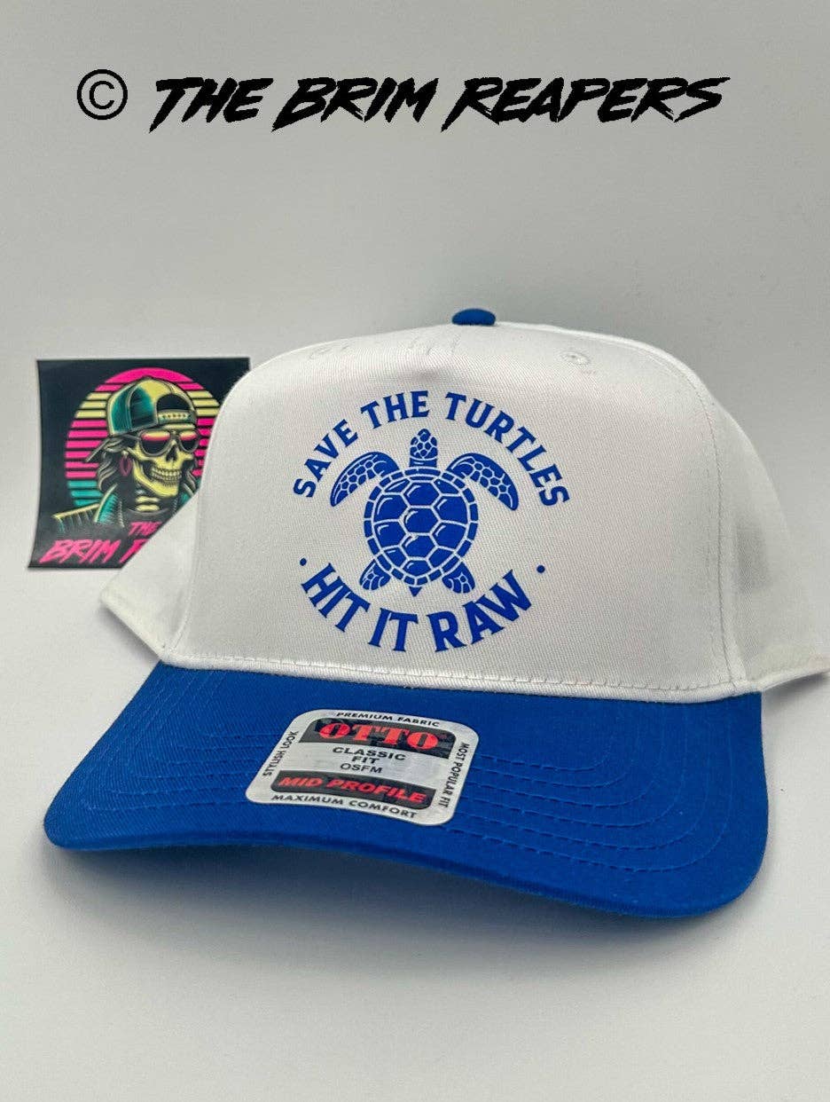 The Brim Reapers - Wholesale Trucker Hat - Unisex - Save The Turtles Hit It Raw Patch Hat6