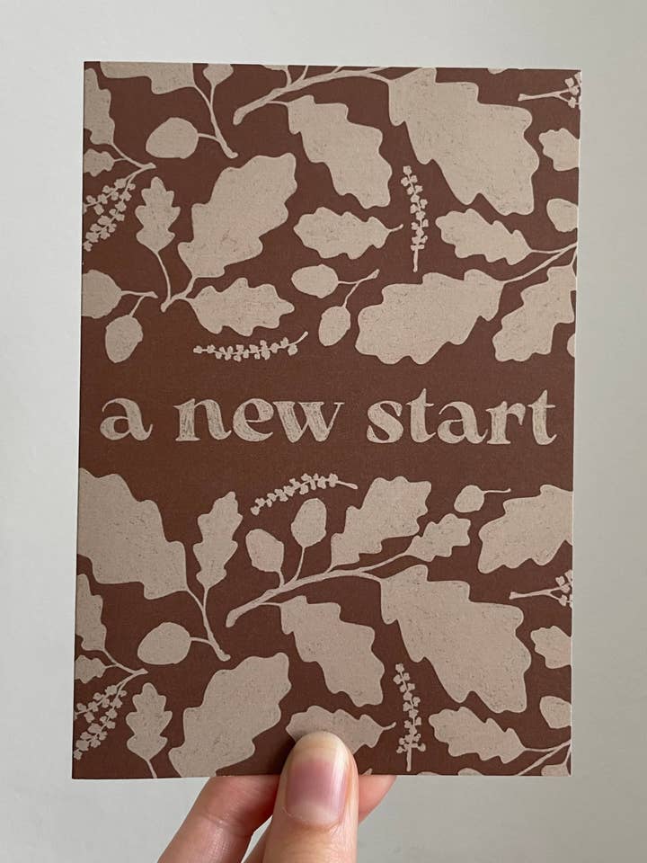 Oak - A New Start for wholesale by Rebecca Searl-Stevens