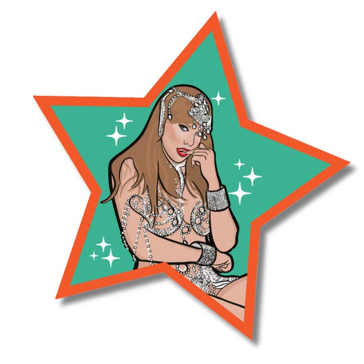 Showgirl Star Taylor Inspired Sticker for wholesale by Ninalem's Party