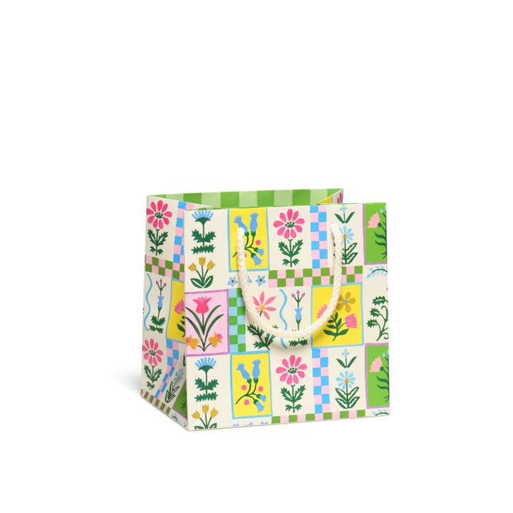 Red Cap Cards - Wholesale Gift Bag - Retro Flower gift bags