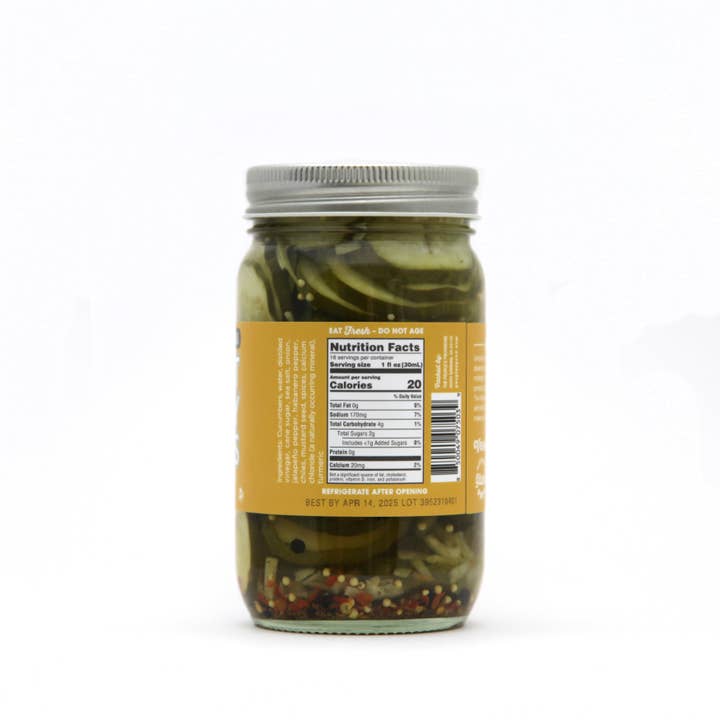 The People's Provisions - Wholesale Pickled Vegetables - Sweet & Spicy Pickles 16oz2