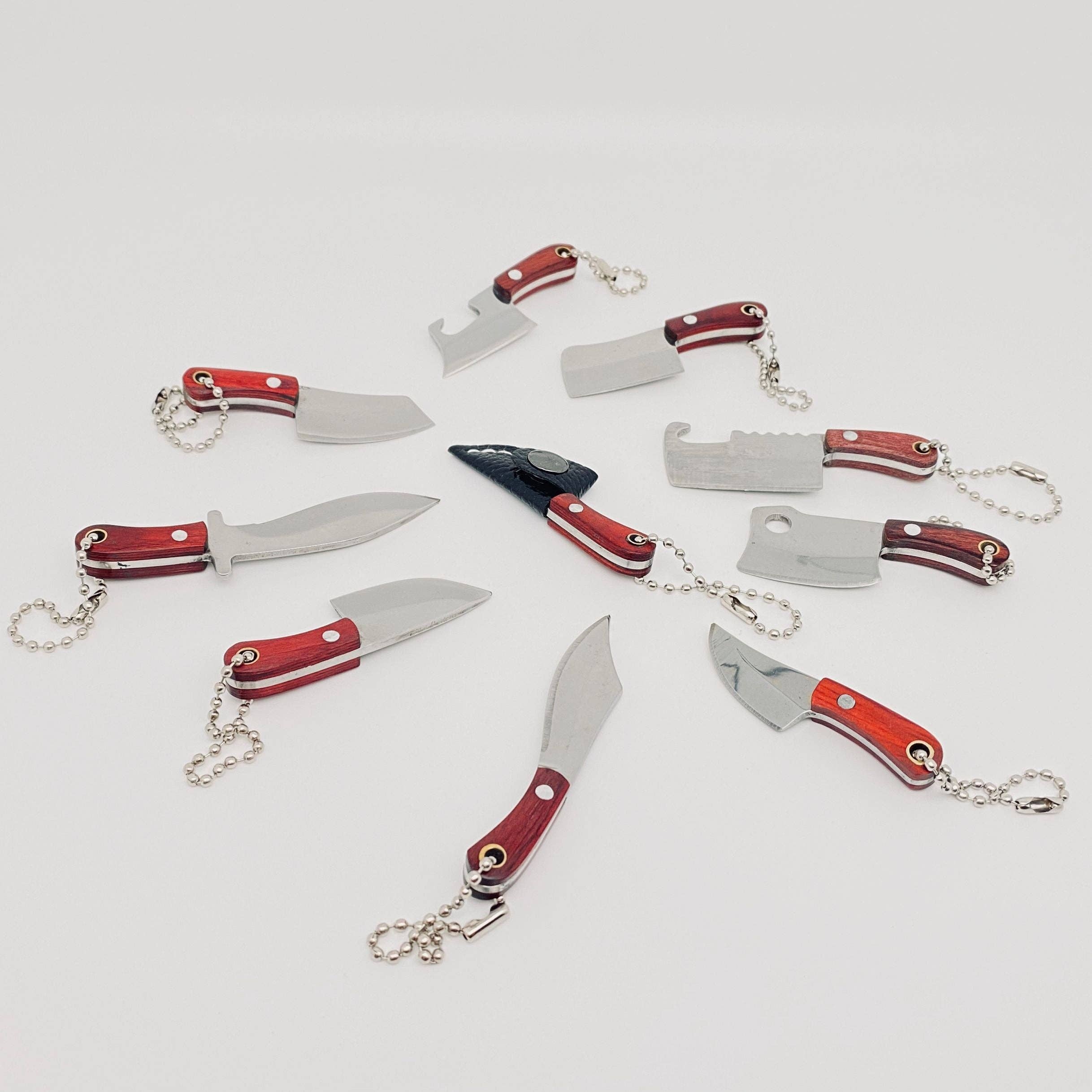 Mio Queena - Wholesale Keychain – Unisex - Mini Knife with Protective Sleeve and Keychain10