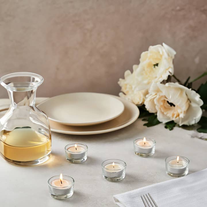 WGV International - Wholesale Candle Holder - WGV Clear Glass Tealight Candle Holder - 2" x 1.25"H5