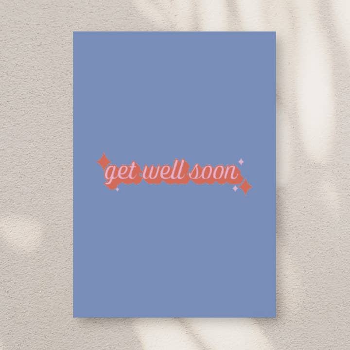 Get well soon card for wholesale by Kortspecialisten