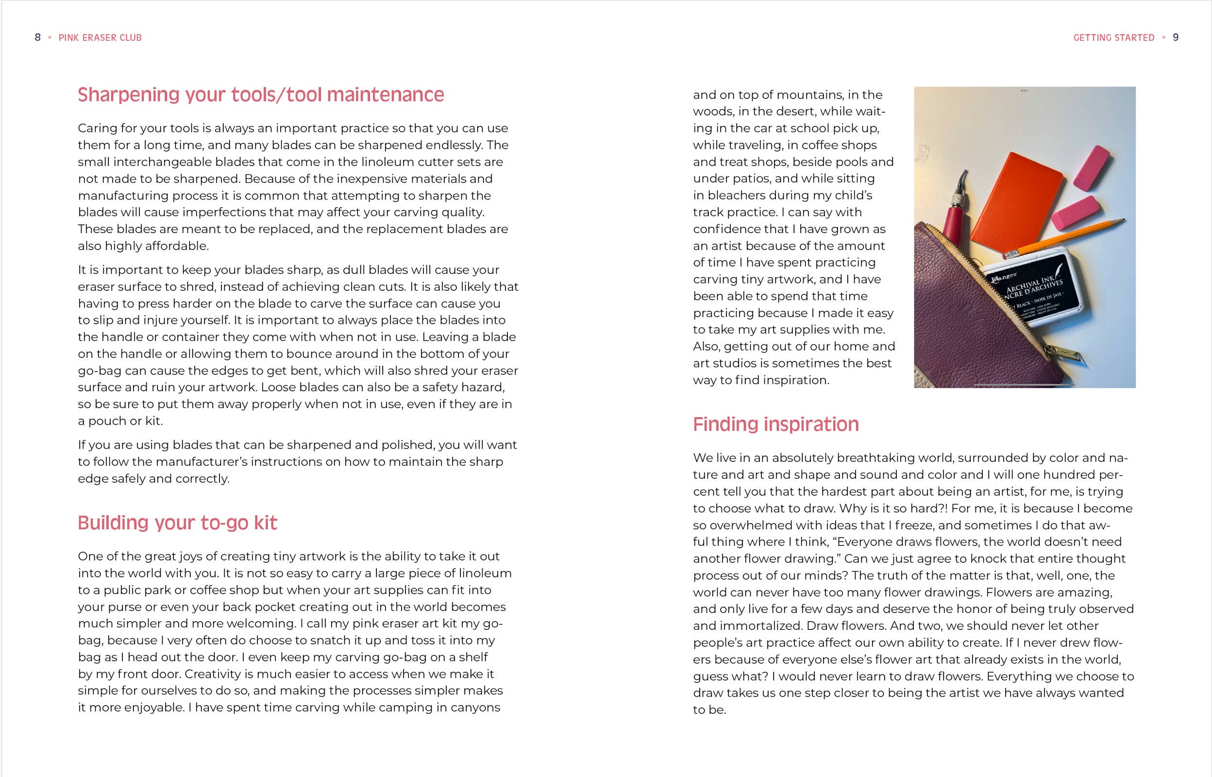 Rocky Nook - Wholesale Crafts, Hobbies & DIY - Pink Eraser Art3