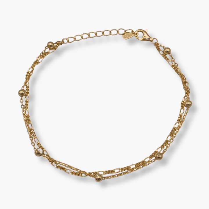 Pulsera de doble punto para venta al por mayor de GLAM & GLORY Jewels made with love