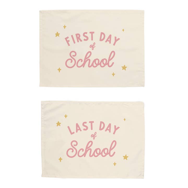 First & Last Day of School Banner Bundle for wholesale by Hunny Prints