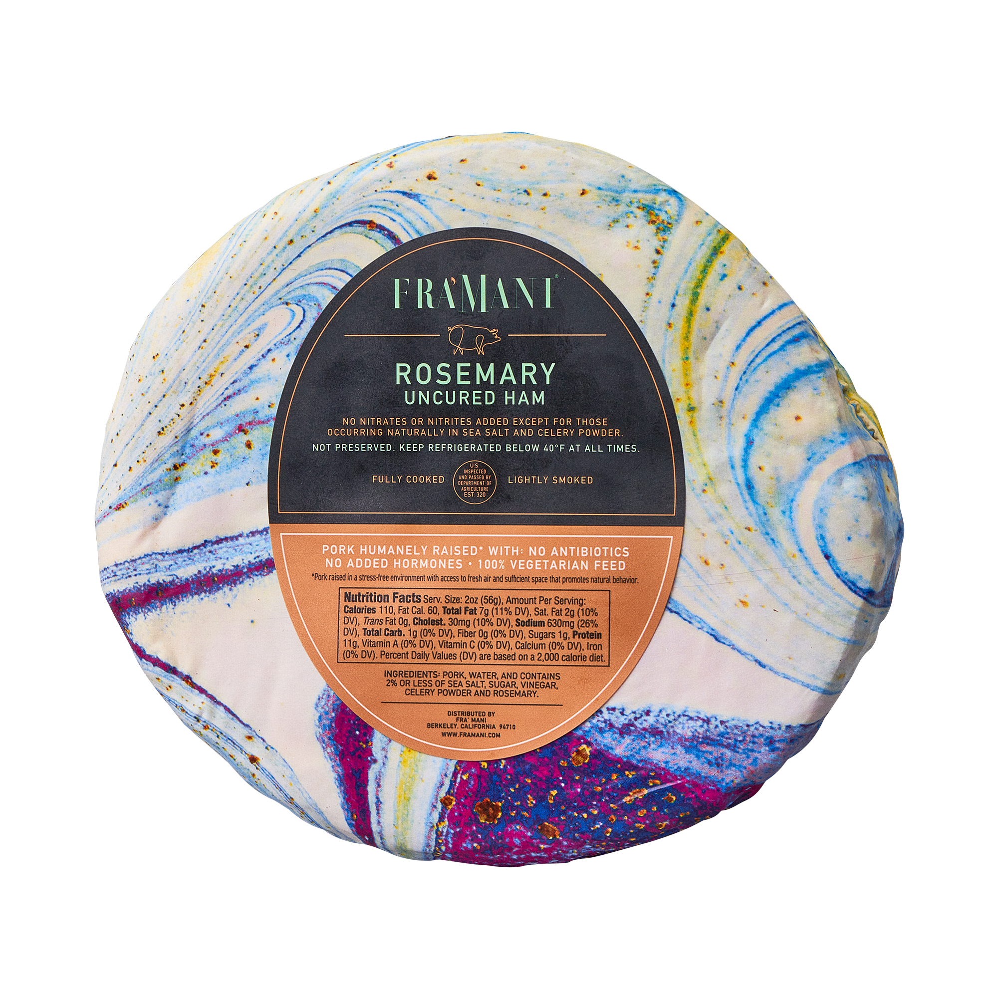 Fra' Mani - Wholesale Ham - Rosemary Ham ~ approx 4.5 lbs4