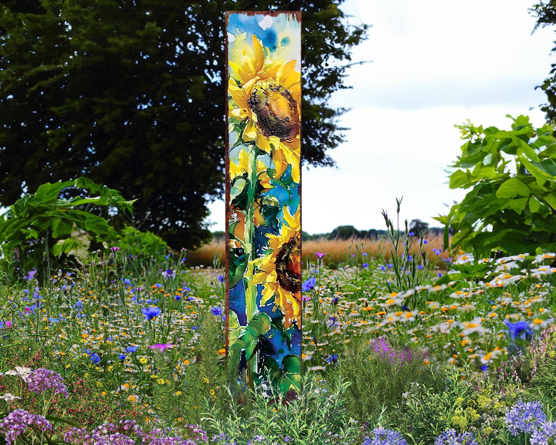 TX USA Corporation - Wholesale Garden/Lawn Stake - Summer Sunflower Garden Stake | Cheerful Farmhouse Outdoor Decor5