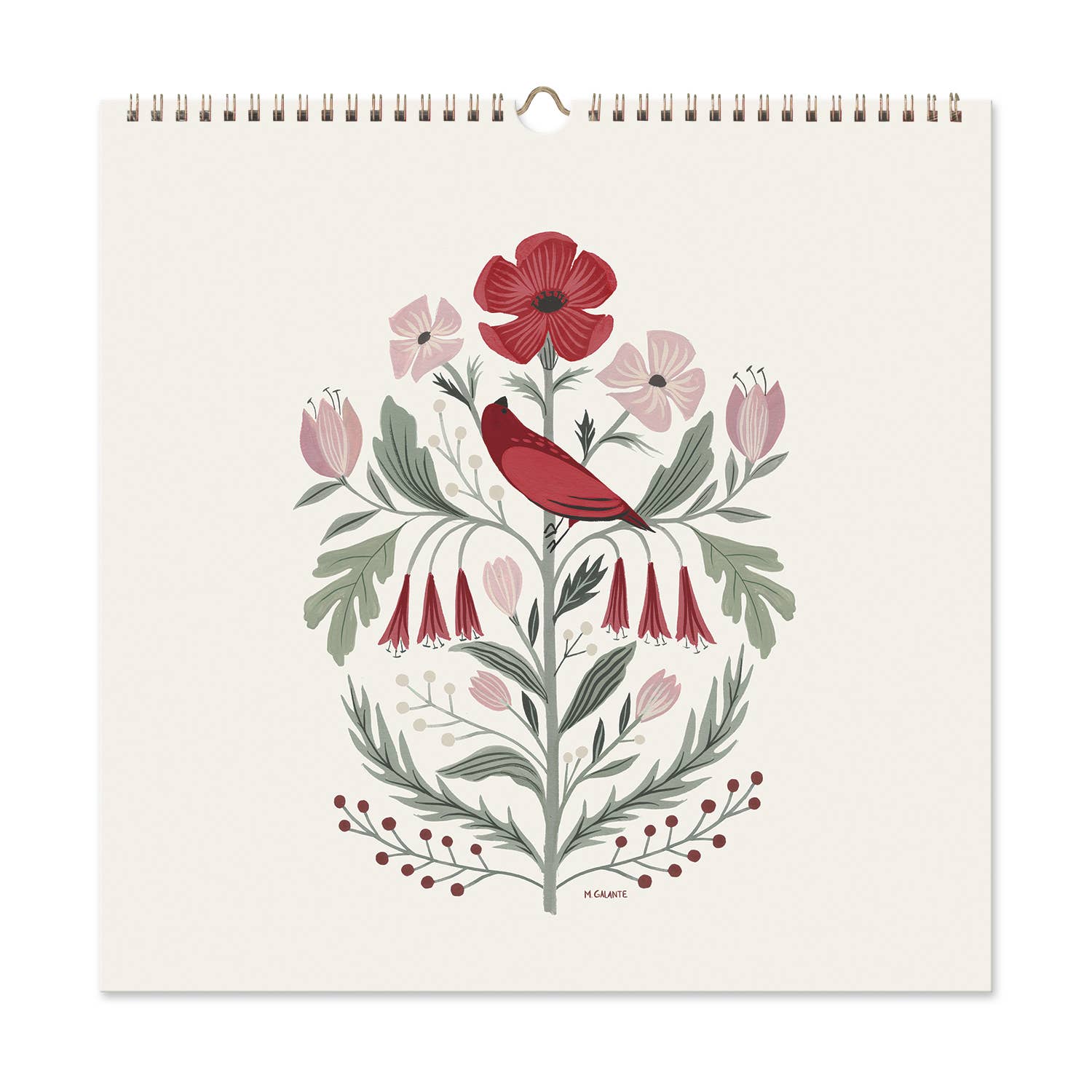 Seedlings - Wholesale Calendar - 2026 Seedlings Garden Party 12 Month Classic Grid Calendar25