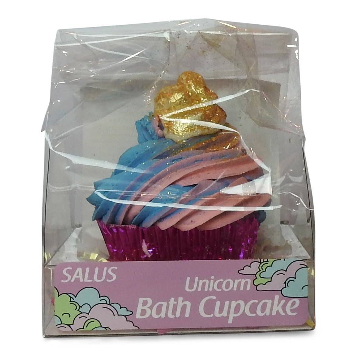 Salus - Wholesale Bath Bomb/Fizz - Unicorn Bath Cupcake1