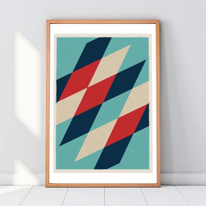 Mid Century Modern 06 Poster Art Print for wholesale by Left Hand Prints