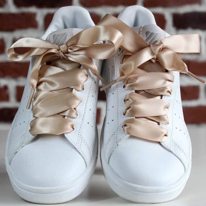 furiouslaces - Wholesale Shoelaces - Women's - Nude satin shoelaces2