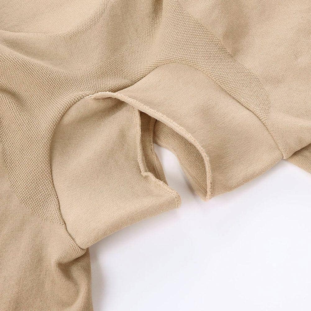 Nude Long Combinaison gainante noire à compression moyenne pour tout le corps en vente sur Faire7