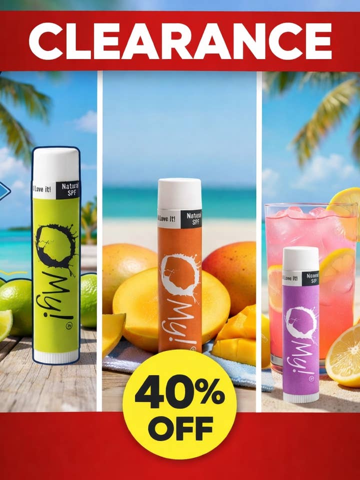 O mai ! Baume à lèvres au lait de chèvre | Beurre de karité et vitamine E | Sans parabens et plus | Fabriqué à la main aux États-Unis pour la vente par O My! Bath and Body