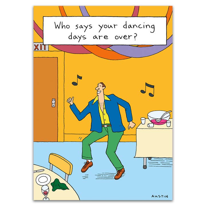 Dancing Days for wholesale by SNAFU Designs - Greeting Cards