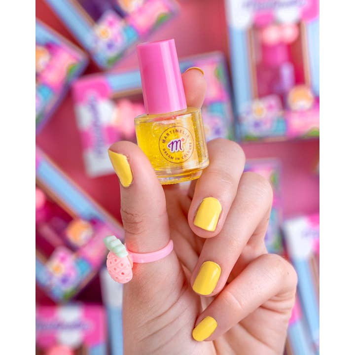 Aquarius Cosmetic SLU - Wholesale Nail Polish - Kids - Martinelia Yummy Nail Polish With Ring3
